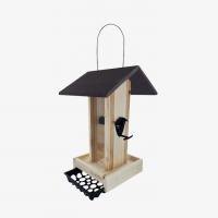 Peckish Woodland Feast Seed And Suet Cake Tower Feeder